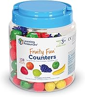 Vista 2 de learning resources Contadores de Diversión Frutal, juego de 108