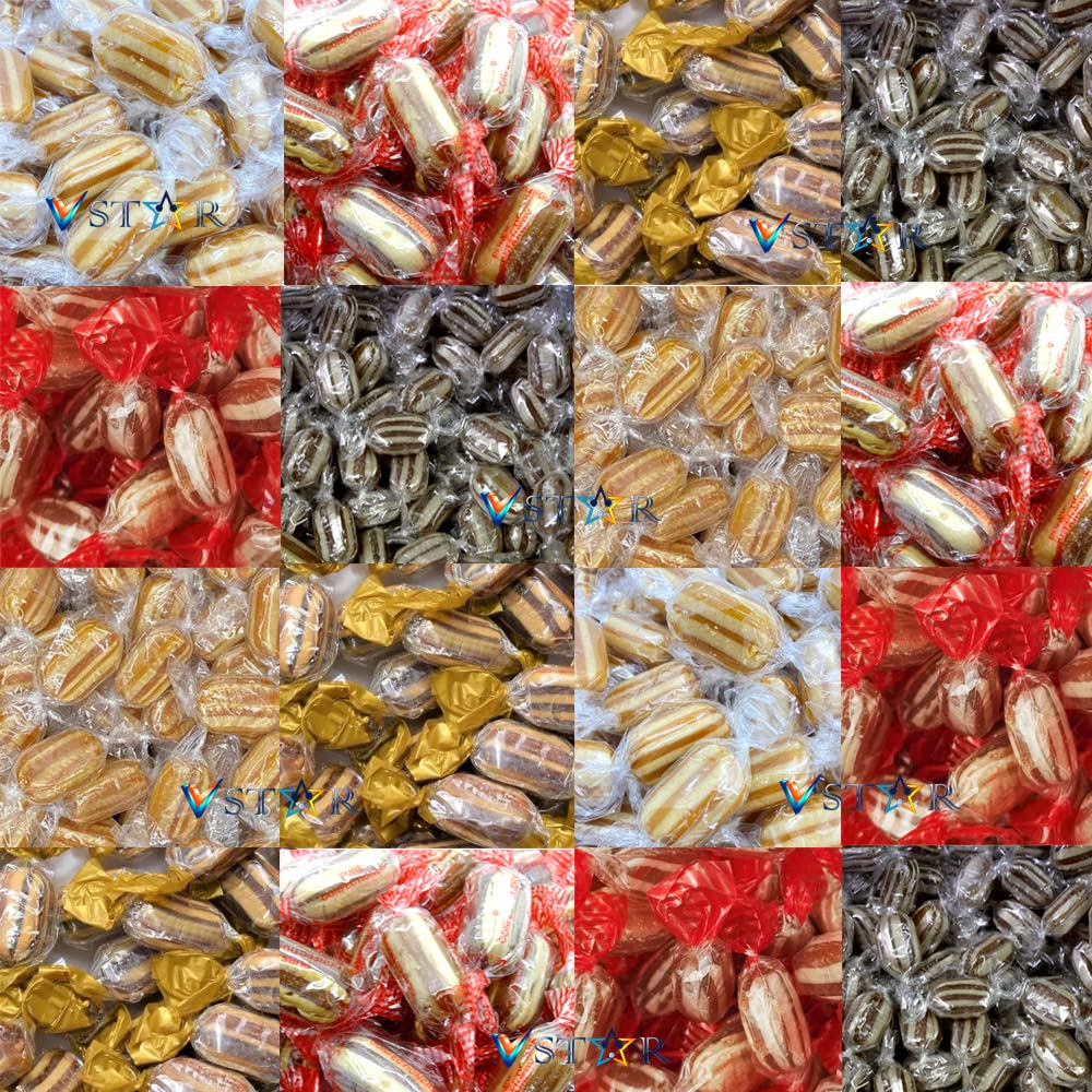 Mint Humbugs Assorted Wrapped Sweets - Random Mixed Variety of Mint Humbugs Wrapped Sweets (1kg)