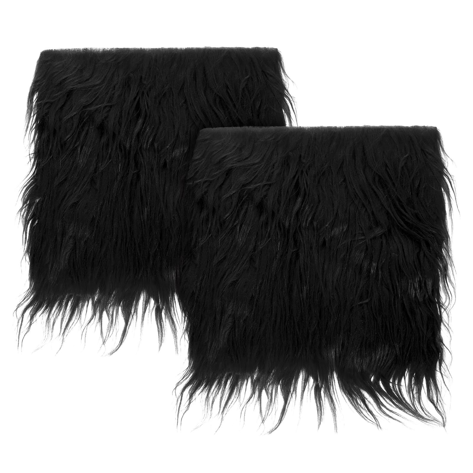 PATIKIL Plush Faux Fur Fabric Square
