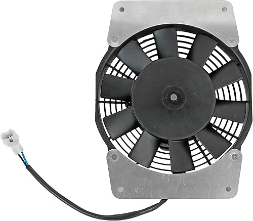DB Electrical 434-58006 Nuevo conjunto de ventilador de radiador para Yam4Fg Grizzly 2007-2008, Yfm45Fg Grizzly 2008-2014, Eps 2011-2014, Kodiak