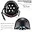 JeeFree Adjustable Gradient Color Skateboard Helmet for 3-5-8-14+AgesToddler Kids Youth Adult Girls Boys Woman.Bike Helmet for Multi-Sports Cycling Bicycle Scooter Inline Roller Skate Rollerblading