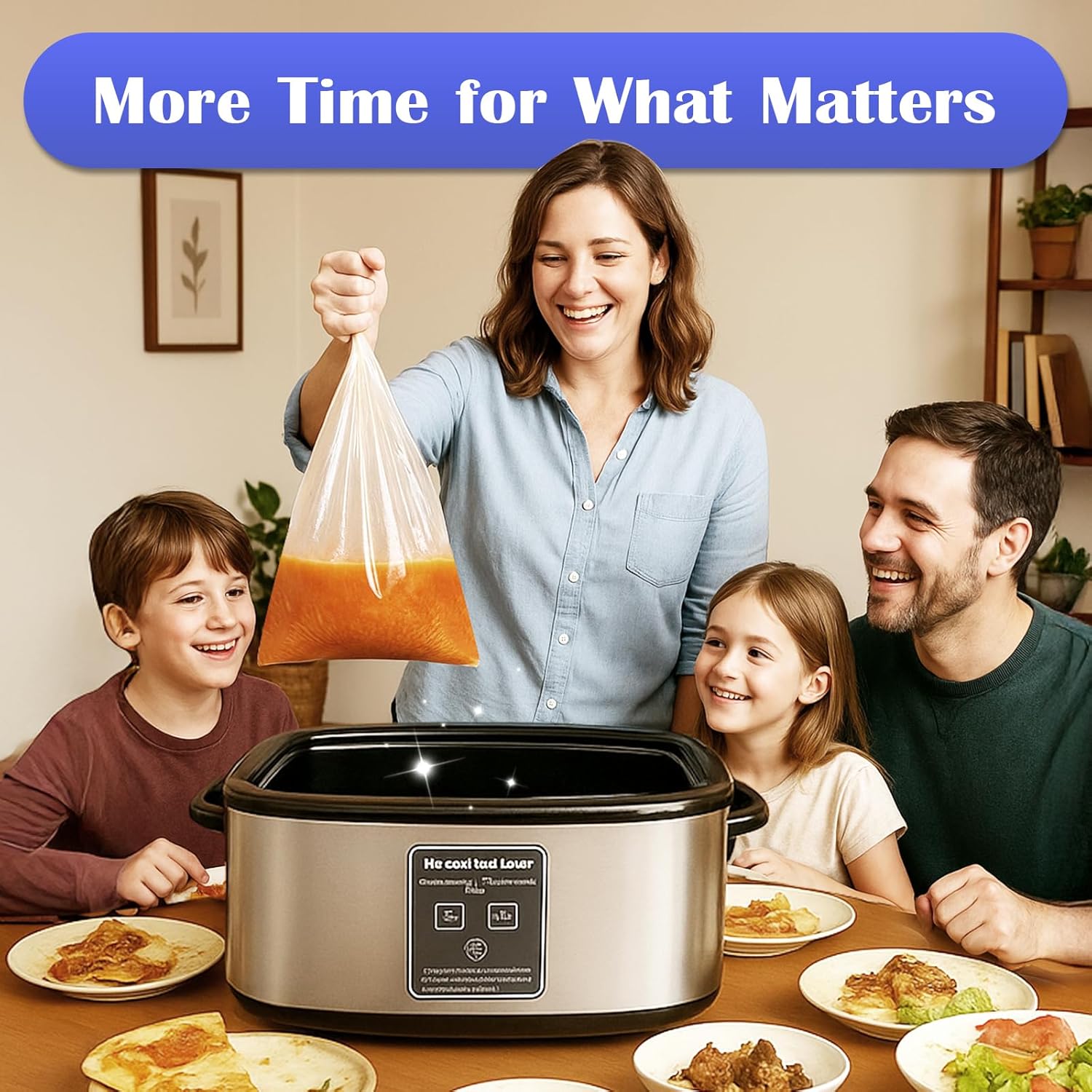 Electric Roaster Liners 34 x 18 Inch Roaster Liners Disposable Fits 16, 18, 22 Quarts Roaster for Electric Roaster for Immediate Cleanup (10 Counts) - Image 7