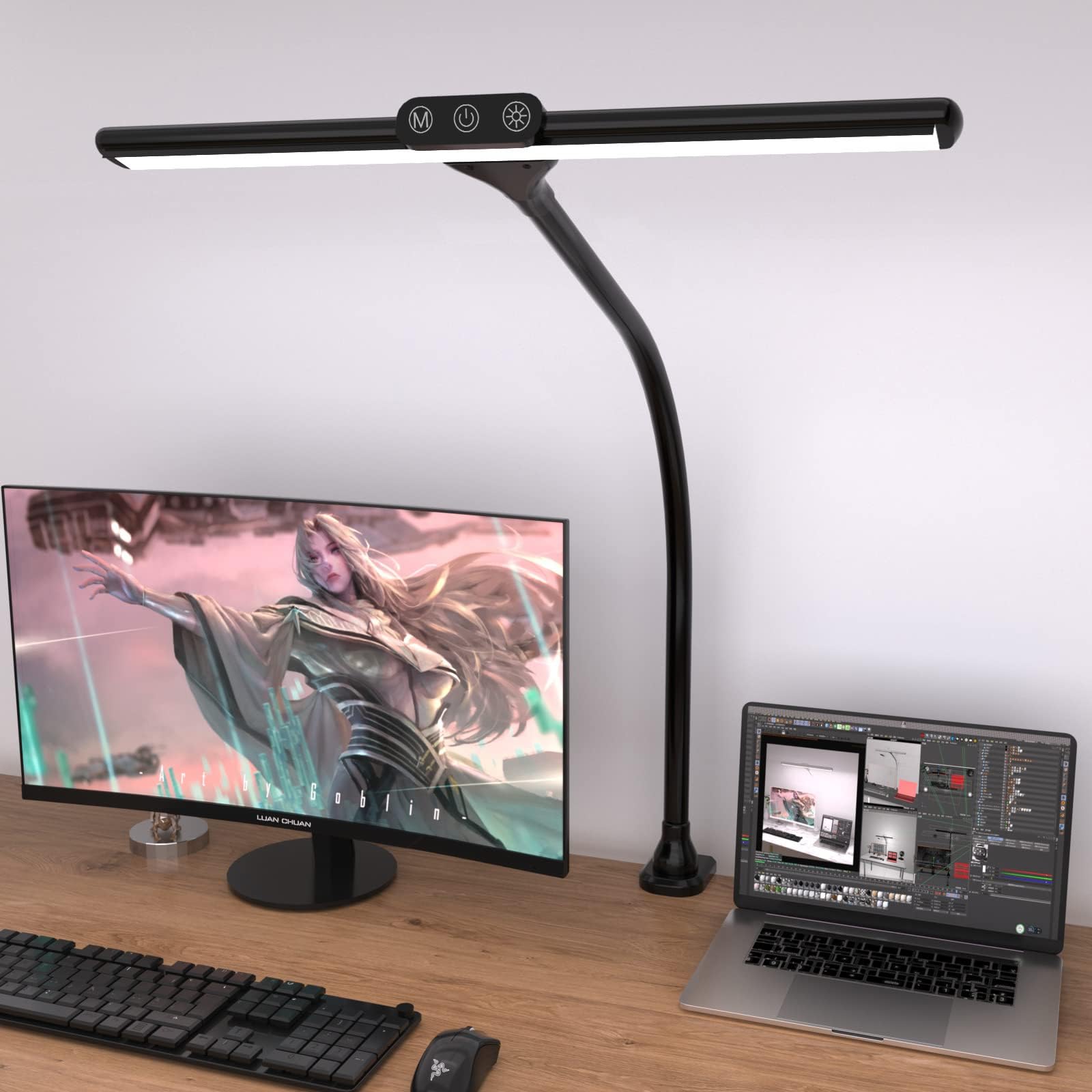 T3 Desk Lamp Black