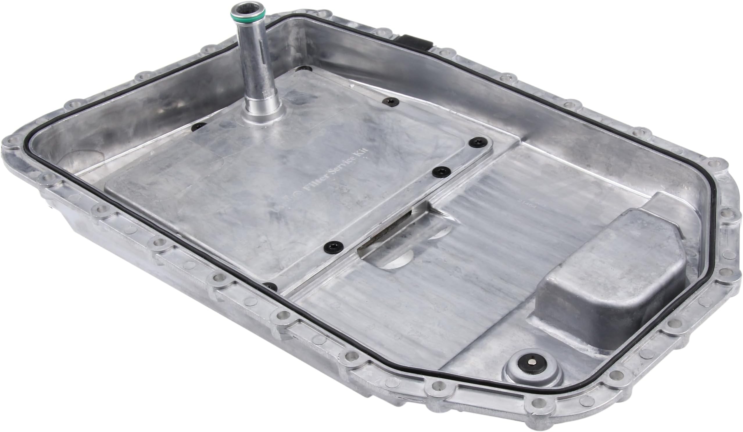 URO Parts 24152333907PRM Transmission Oil Pan & Filter Kit, Aluminum Construction with replaceable filter