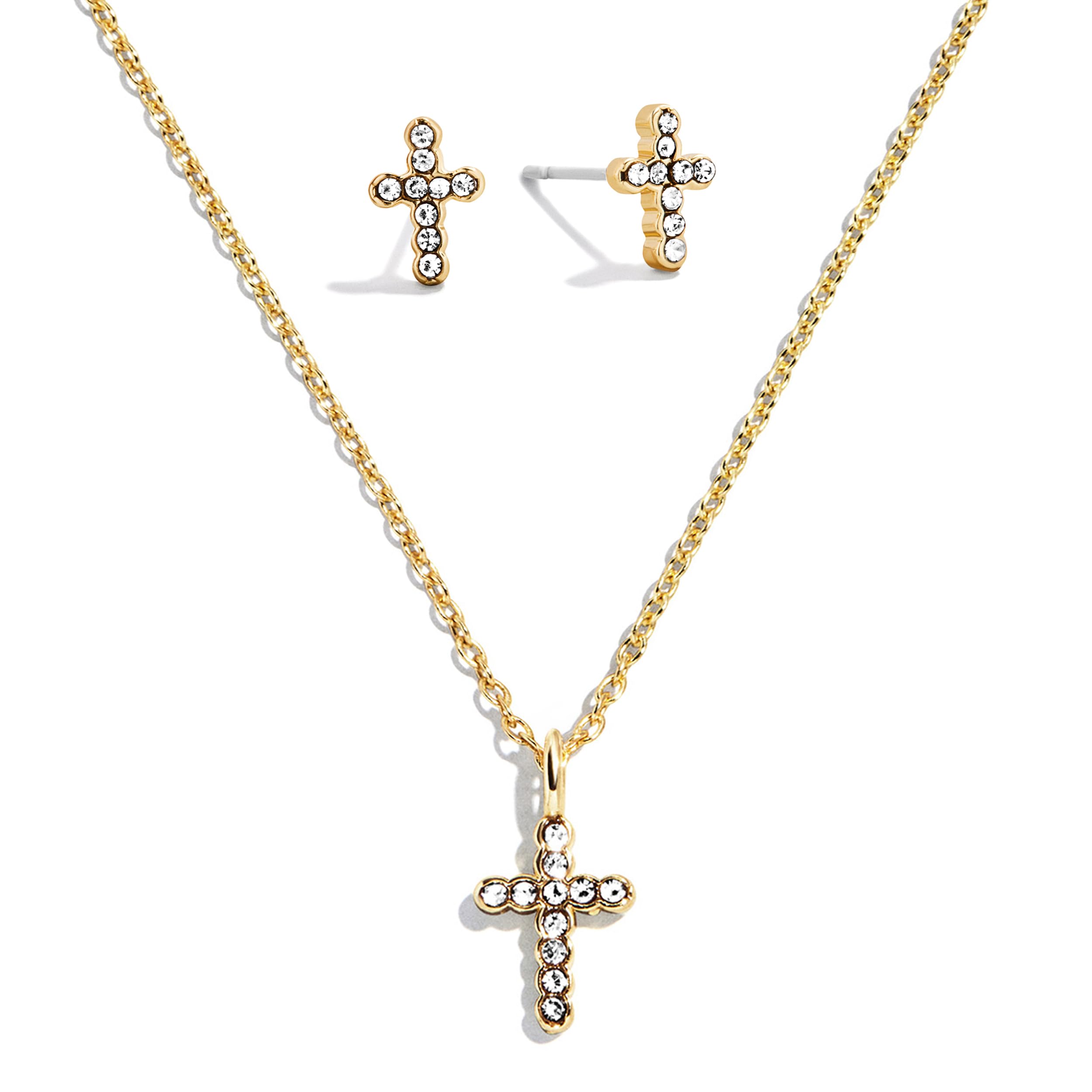 BaubleBar Cross Jewelry Gift Set