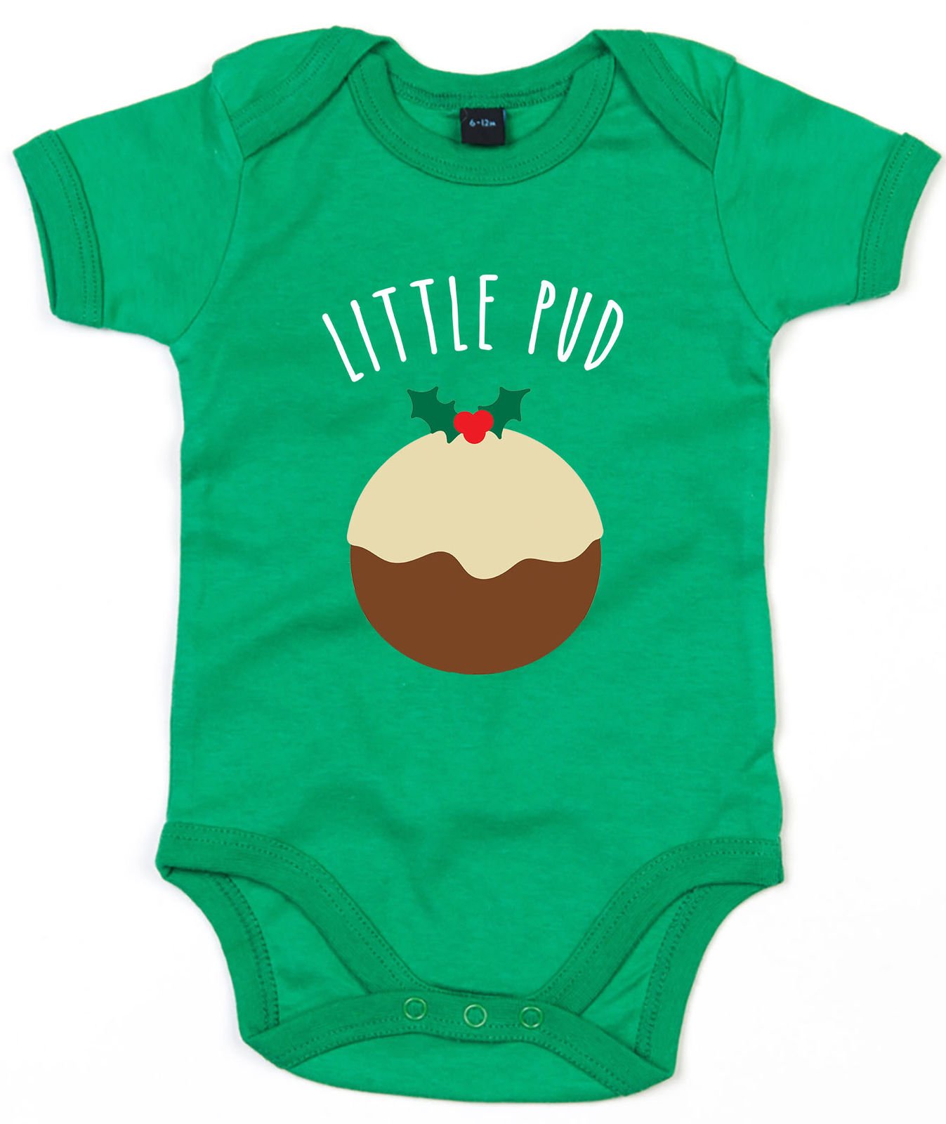 christmas pudding baby grow