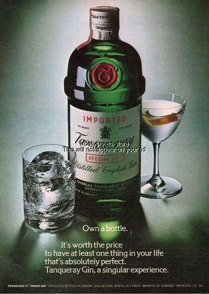 Buy Set of 12 Magazine Print Ads 19781980 Alcohol, Drinks, Mixers