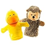 Animal Hand Puppets Set for Kids & Adults - 12.5 Premium Quality Soft Plush Toys with Movable Mouths - Perfect for Storytelling, Teaching, Preschool, Role-Play - Durable, Vibrant, Educational Puppets