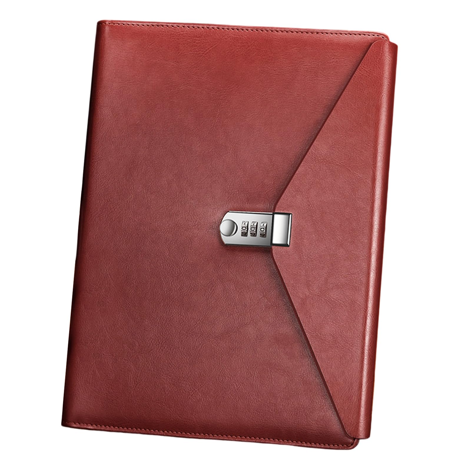 Compatta a 4 cartelle dotata chiusura con password e copertura in PU per un facile trasporto e archiviazione organizzata in scenari lavoro Cartelle file PU