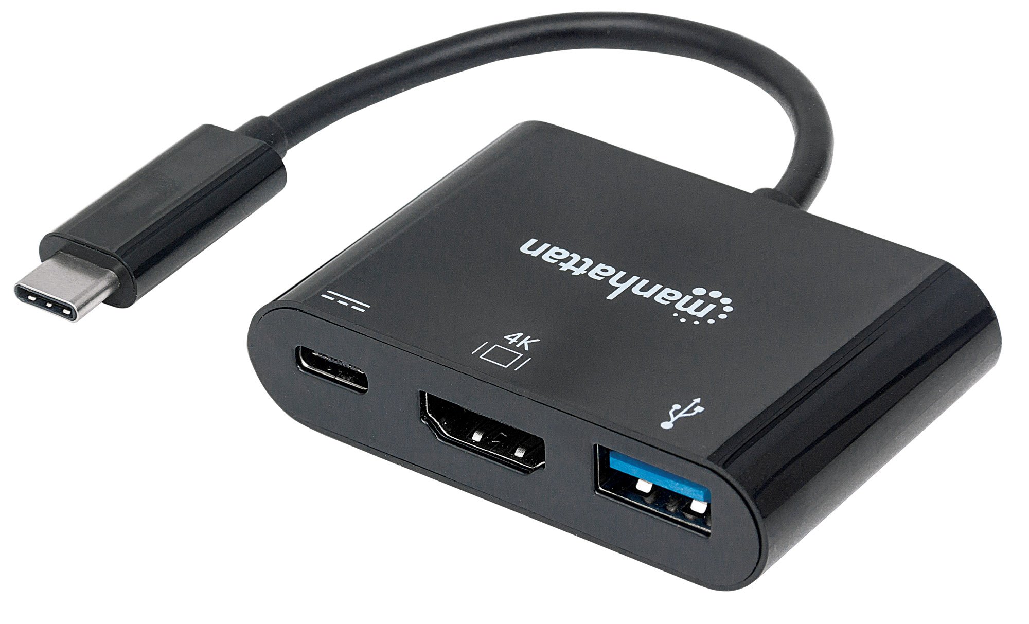 Manhattan Multiport Adapter USB-​C 3.1 na HDMI/​USB-​A/​USB-​C