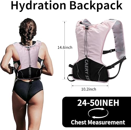 Miniatura 2 de Mochila de hidratación, mochila de agua para correr chaleco de correr para mujer, mochila ligera de senderismo, ciclismo para hombres