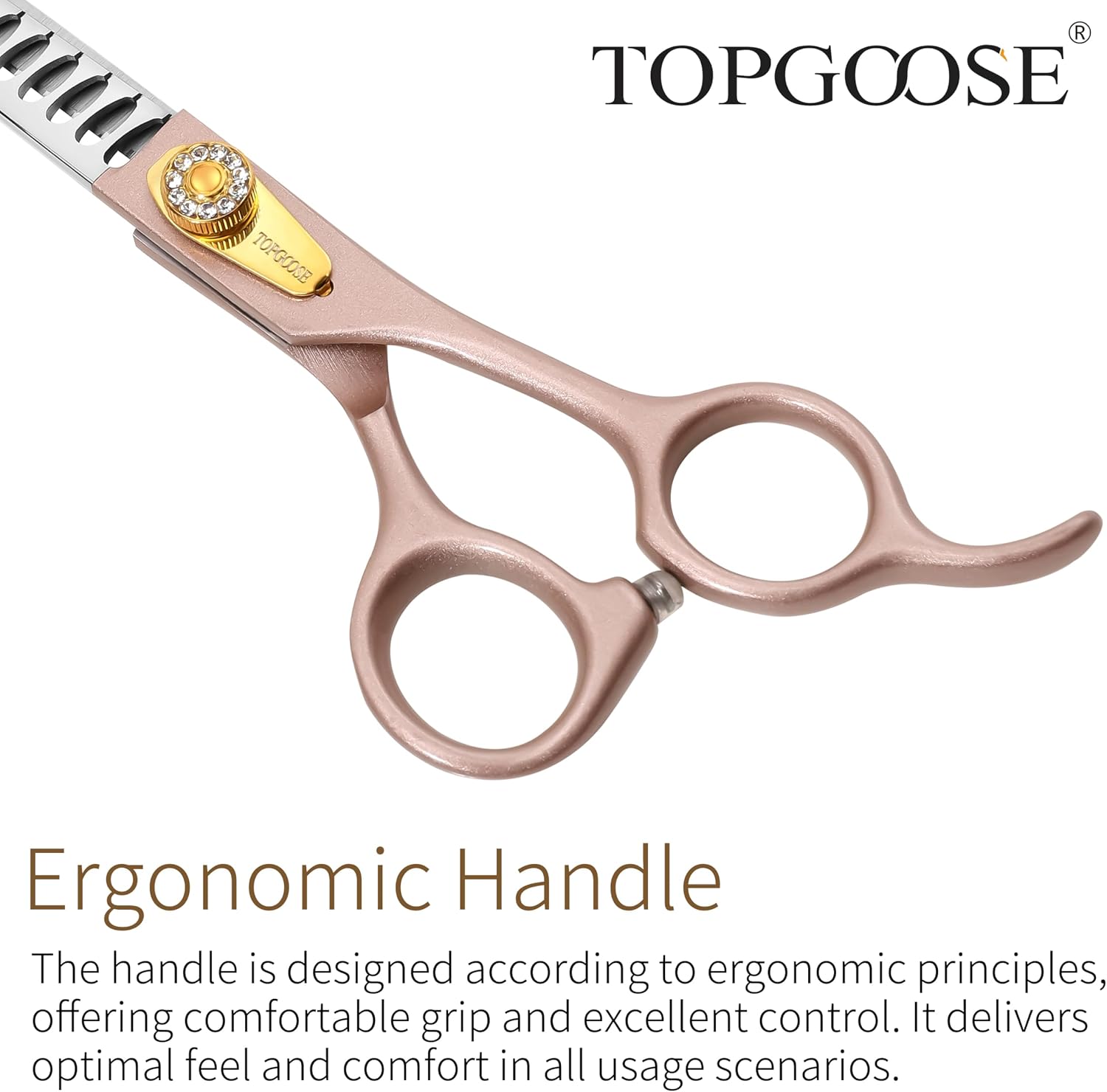 7.5" Professional Dog Grooming Scissors Set 4PCS - 440C Stainless Steel Shears — view 4