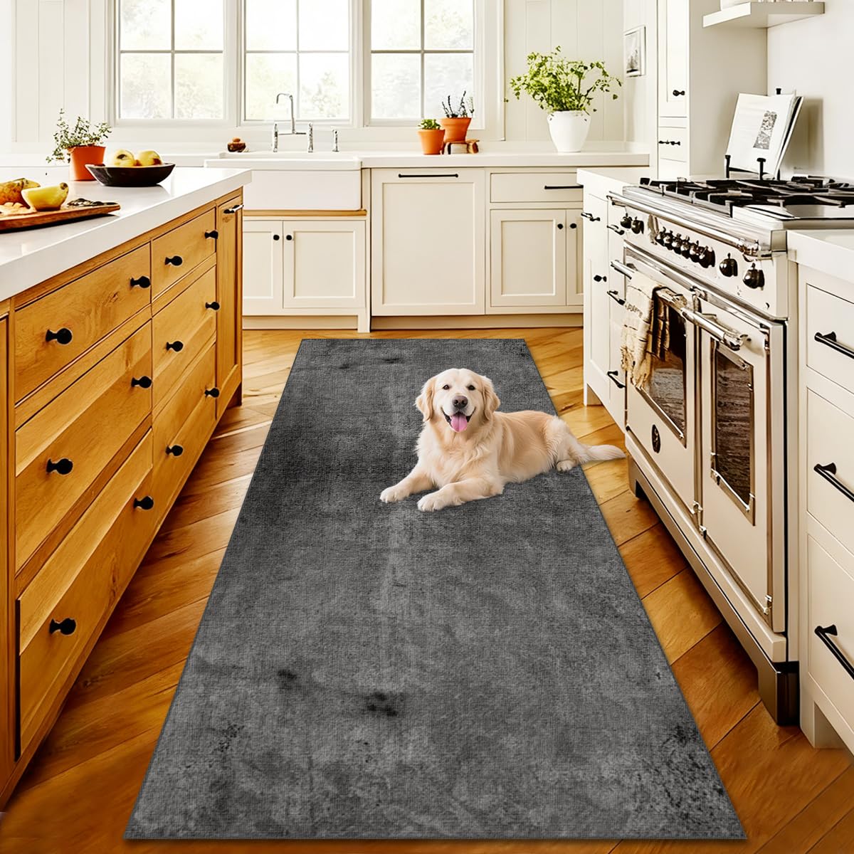 Ayhsmnou Gray-2 Hallway Runner Rug Non Slip Long Carpet Runner For Kitchen Rugs Low Pile Washable Hallway Hall Runner Narrow Rugs Heavy-Duty Runner Rugs For Hallway Large Door Mat Indoor Floor Mat Gray 70 X 280Cm