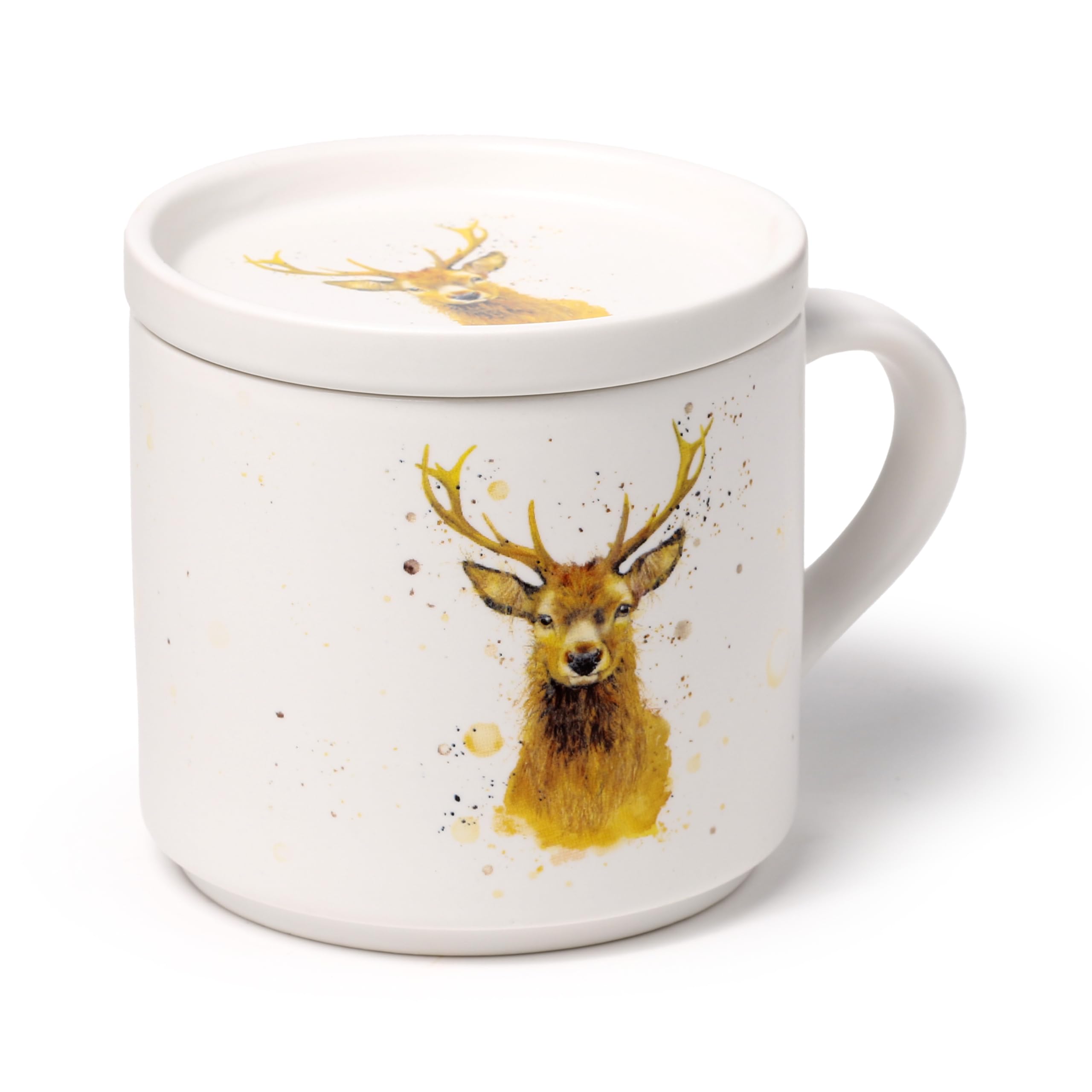 Regalo Tema Highland Set Di Tazza E Sottotazza Con Cani Jan Pashley Peak Design Cuff - 8