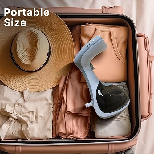 Miniatura 7 de AVM Vaporizador eficiente y potente de 1200 W - Potente eliminación de arrugas y cuidado de la tela con vapor rápido y continuo - Vaporizador