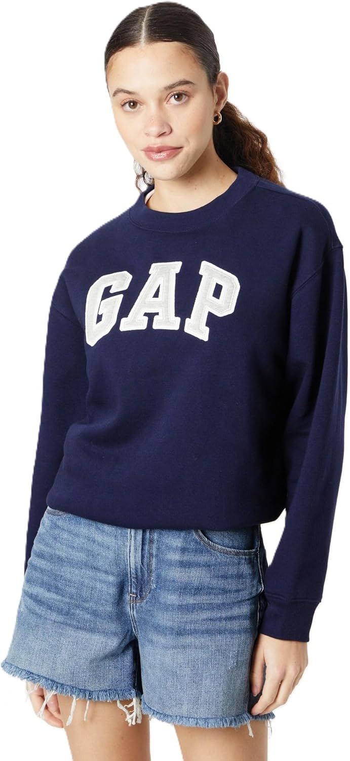 GAP womens Heritage Sweatshirt