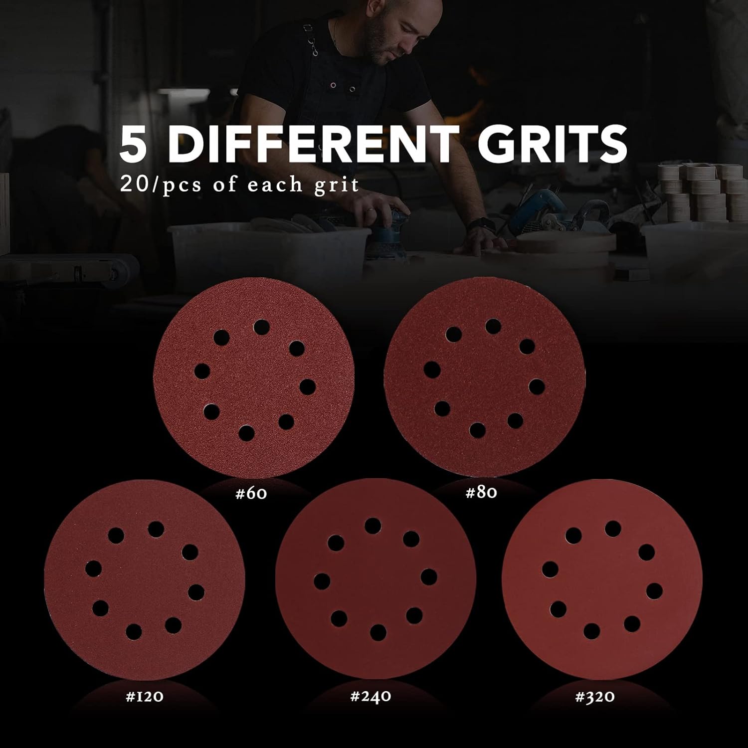 Electric Power Sander and Sanding Disc - 