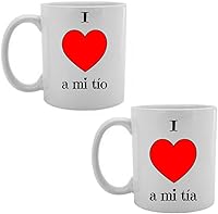 Vista 11 de Taza en espanol para yo amo a mi Tio/TIA Taza de café/té