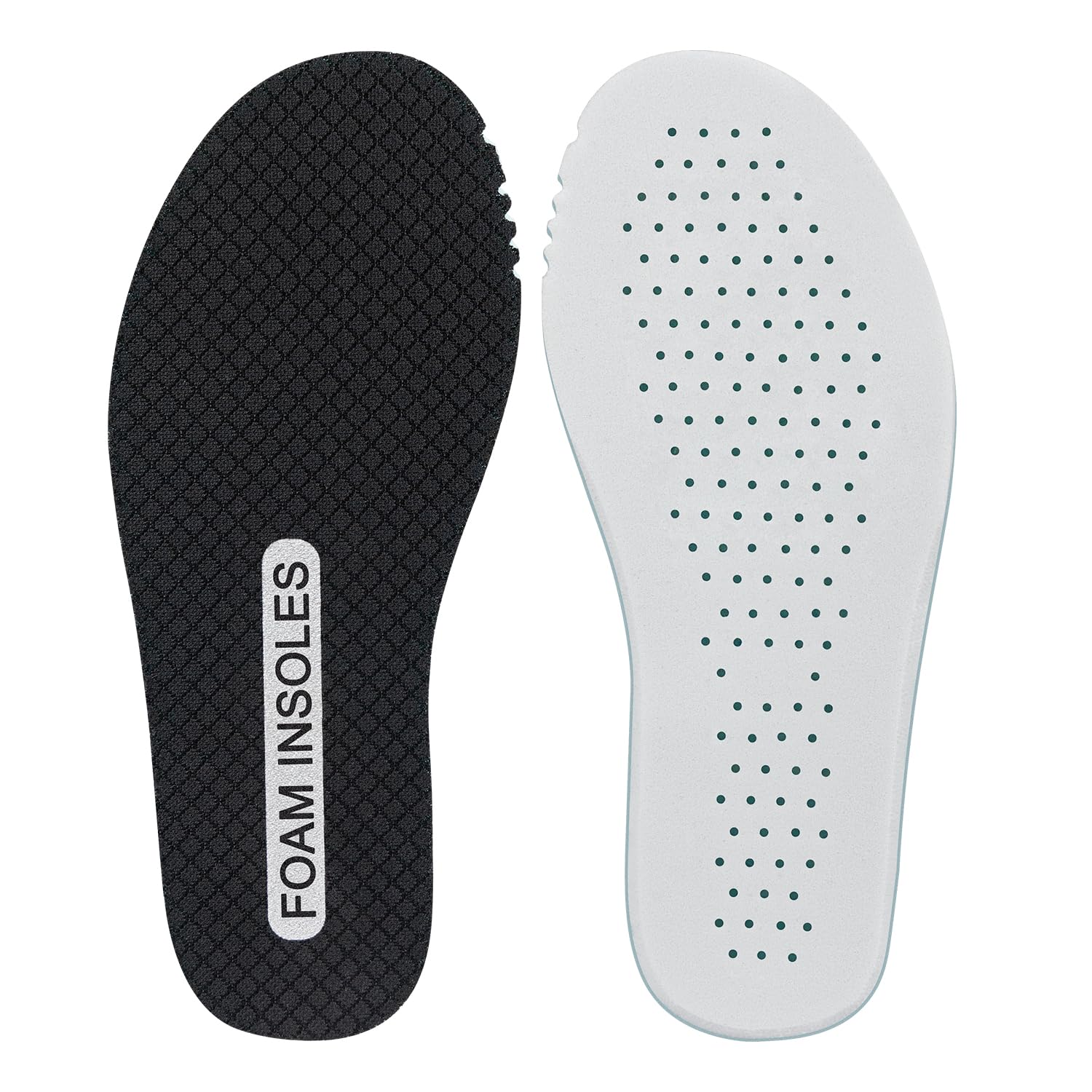 Endoto Memory Foam Insoles for Skechers Kids Slip Shoes, Replacement Children Insole Inserts for Sport Sneakers Boots Foot Comfort(Size:US Little Kids