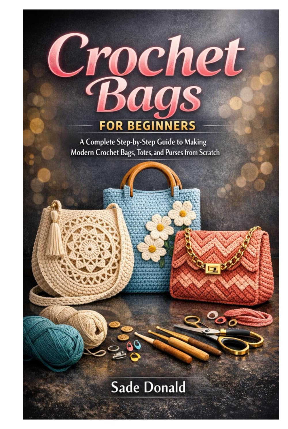 Crochet Bags for Beginners: A Complete Step-by-Step Guide to Making Modern Crochet Bags, Totes, and Purses from Scratch