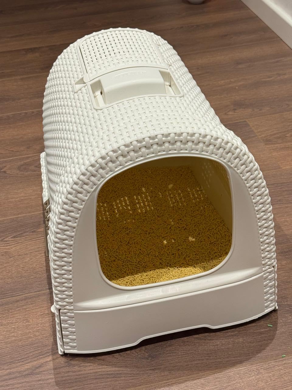 Klumpende Mais Katzenstreu 100% Pflanzlich & Biologisch Abbaubar – Extra Ergiebig & Geruchsbindend – Staubarm & sanft – Auch für Kitten Geeignet – 30 kg / 80 L