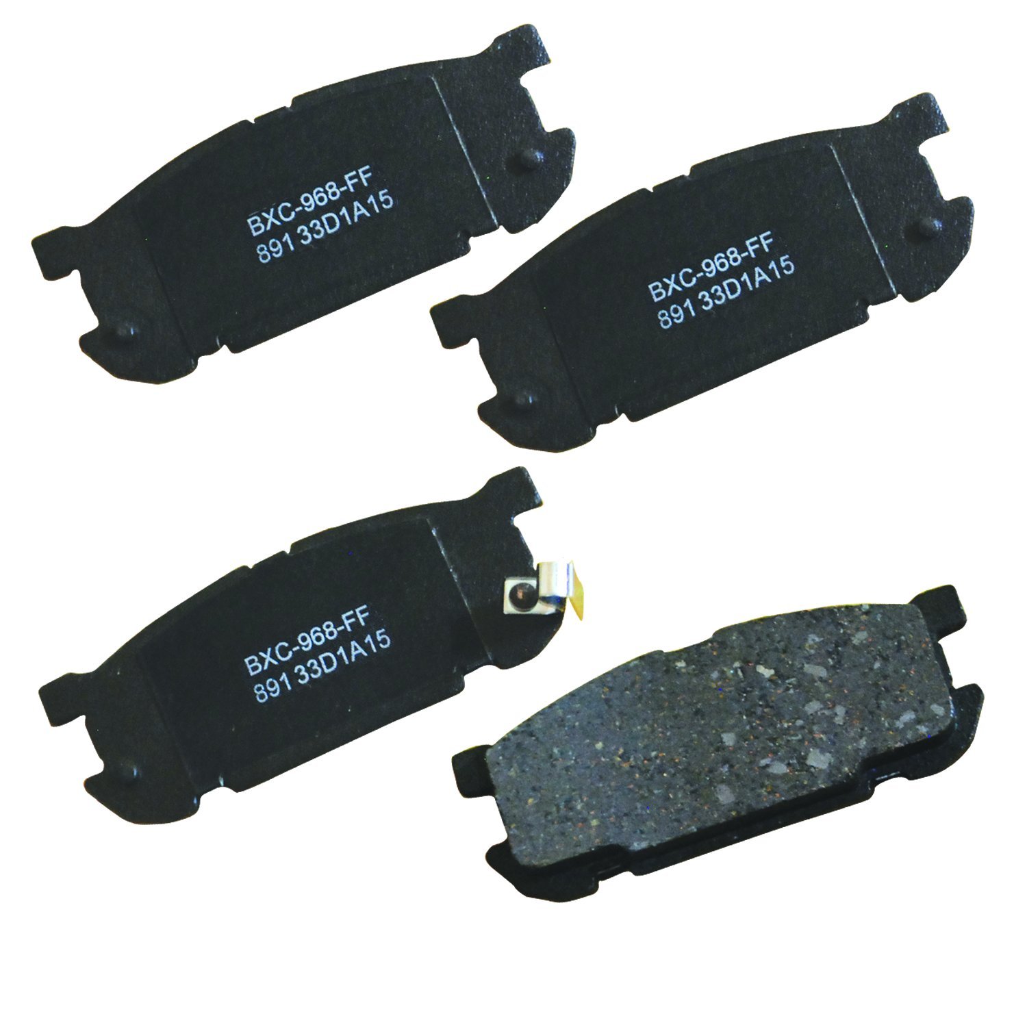 Bendix Premium SBC891 Ceramic Rear Brake Pads for Mazda Miata 2005-2001