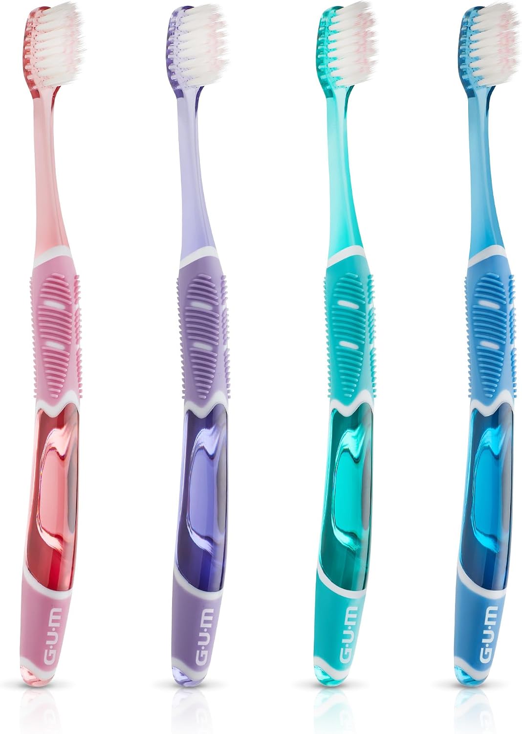 GUM Sensitive Clean Technique Soft Toothbrush, Compact Head, (Pack of 6)