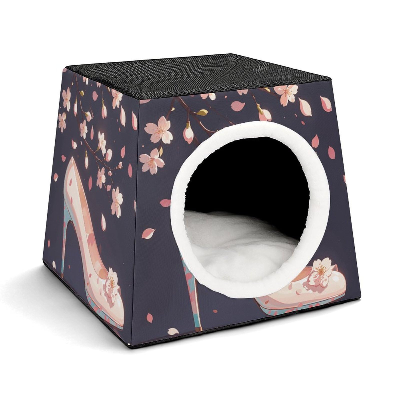 Capsule spatiale nichoir confortable pour chat et chien de petite taille