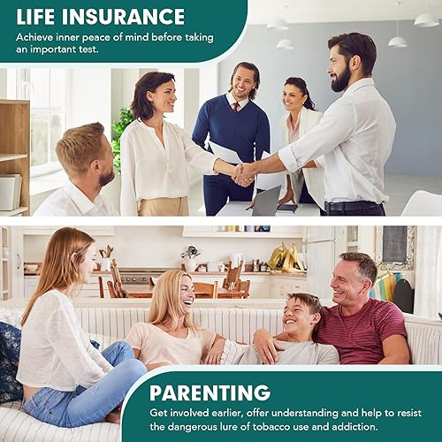 Miniatura 8 de EasyHome Tiras de prueba de orina de nicotina sensible kit de prueba rápida detección 200 ngmL paquete de 15 #ECOT-114