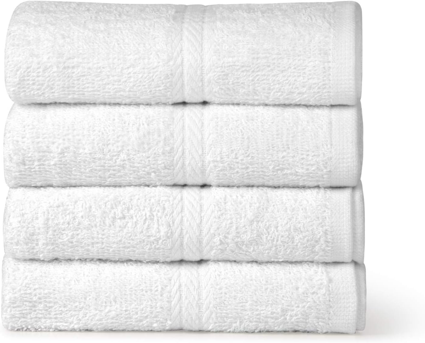 Vozbi Bath Towels Pack of 4 Premium 450 GSM Ring Spun Cotton Towels