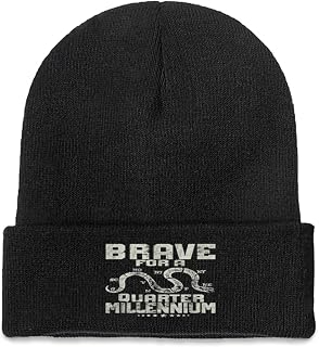 No Kings Knitted Hats for Men Women Fall and Winter Knitted Hat Cuffed Beanie Warm Stretchy Knitted Cap