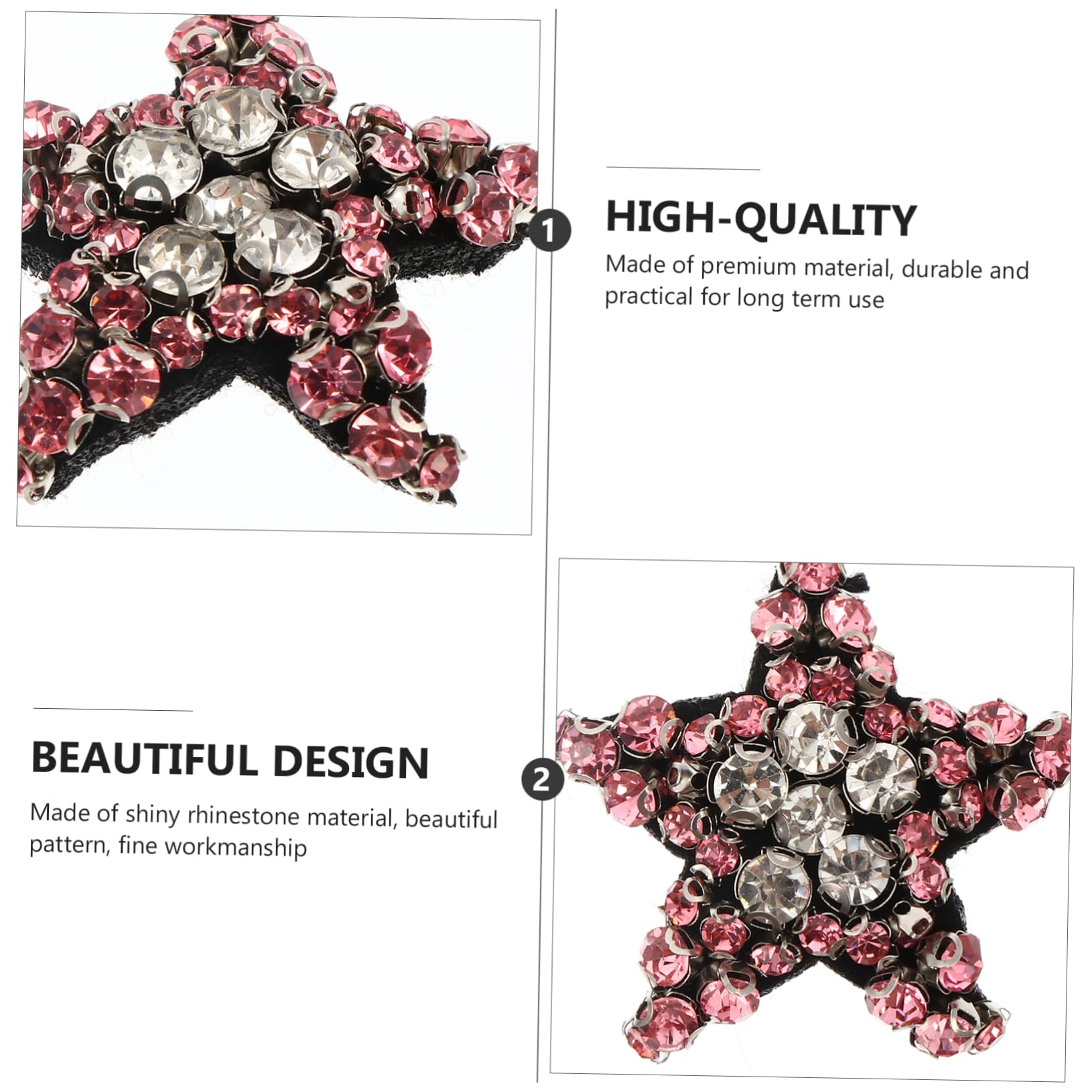 36pezzi Toppe Decorativi Per Abbigliamento Adesivi Te Impermeabili Per Jeans e Borse Facili Applicare e Riparare