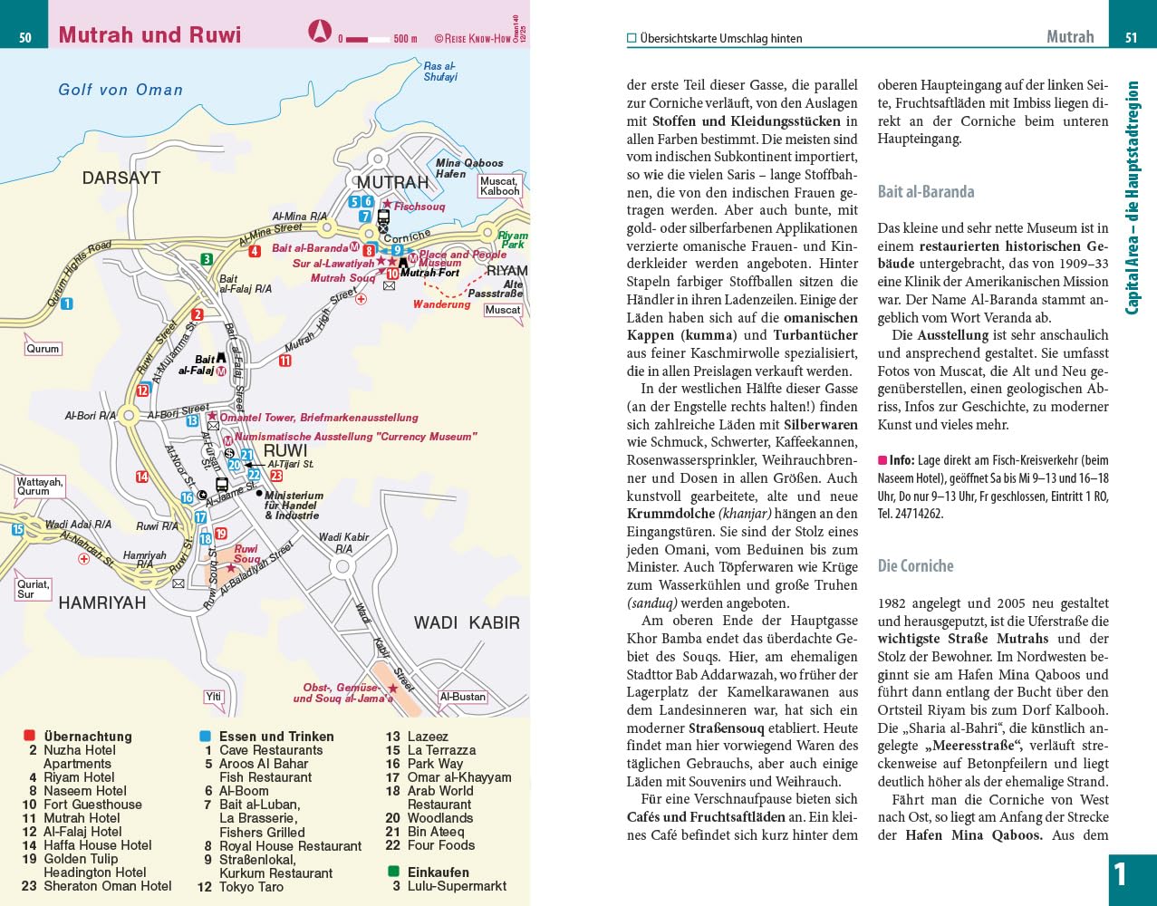Reise Know-How Reiseführer Oman