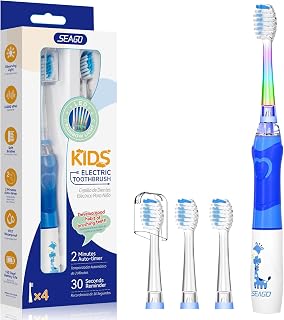 Seago SG-977 Elektrische Kinderzahnbürste, Farblicht