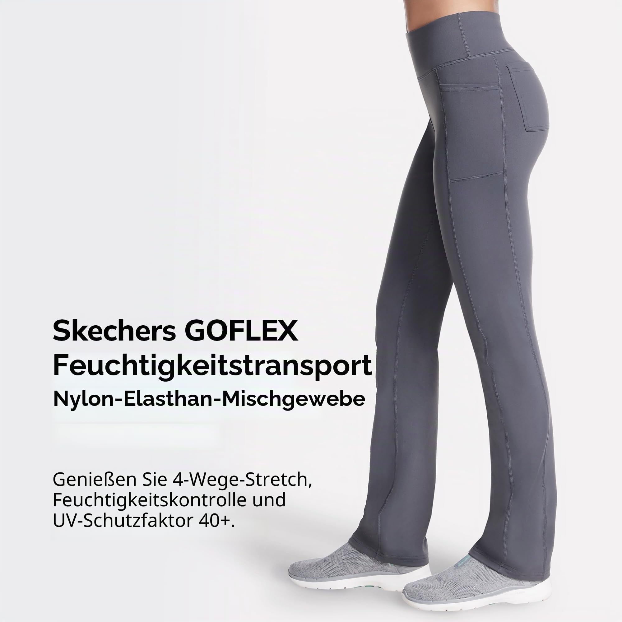 Skechers Go Walk Damen-Joy-Hose mit hoher Taille – Bild 5