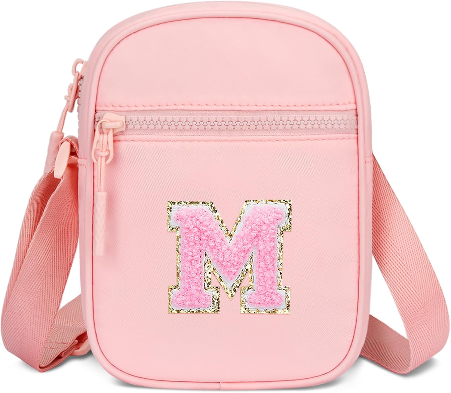 Birthday Gift for Girls Initial Kids Crossbody Purse Toddlers Bag for Age 3-10