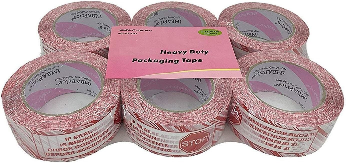 Limited Discount iMBAPrice IC-2M-SS-TAPE-36PK Stop Sign Sealing Tape - Printed MessageIF Seal is Broken Check Contents Before Accepting 36 Rolls of 110 Yards Wide Security Shipping Packing Tape, 2 x 330', 2 x 33' Crazy Deals iMBAPrice IC-2M-SS-TAPE-36PK Stop Sign Sealing Tape - Printed MessageIF Seal is Broken Check Contents Before Accepting 36 Rolls of 110 Yards Wide Security Shipping Packing Tape, 2 x 330', 2 x 33'