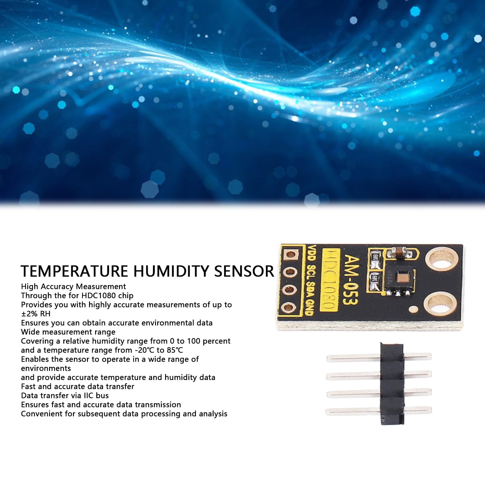 GY 213V HDC1080 Sensore Di Temperatura E Umidità Comprare Online A - Foto 5