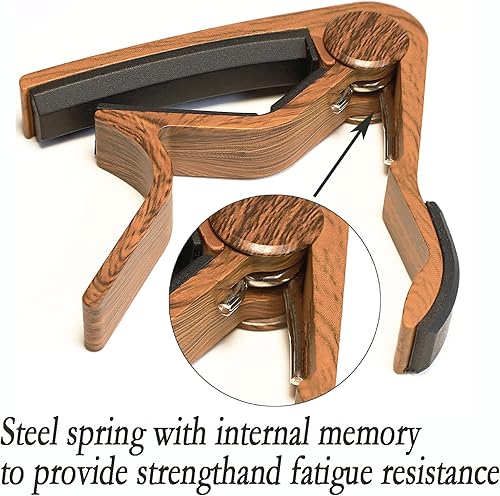 Miniatura 4 de Capo Guitarra Capo para Guitarra Acústica Guitarra Eléctrica Ukelele Capo, Abrazadera Guitarra Guitarra