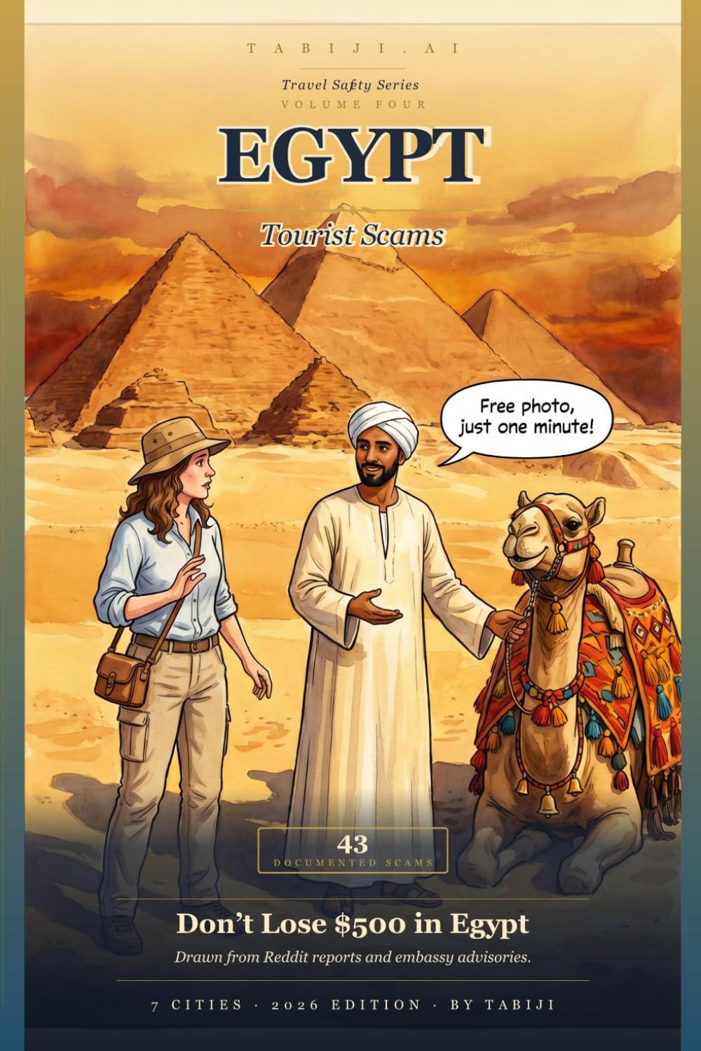 Egypt Tourist Scams 2026: 43 Real Scams Across Cairo, Luxor, Hurghada & 4 More Cities — Drawn from Reddit Reports, Egyptian News, and Embassy Advisories
