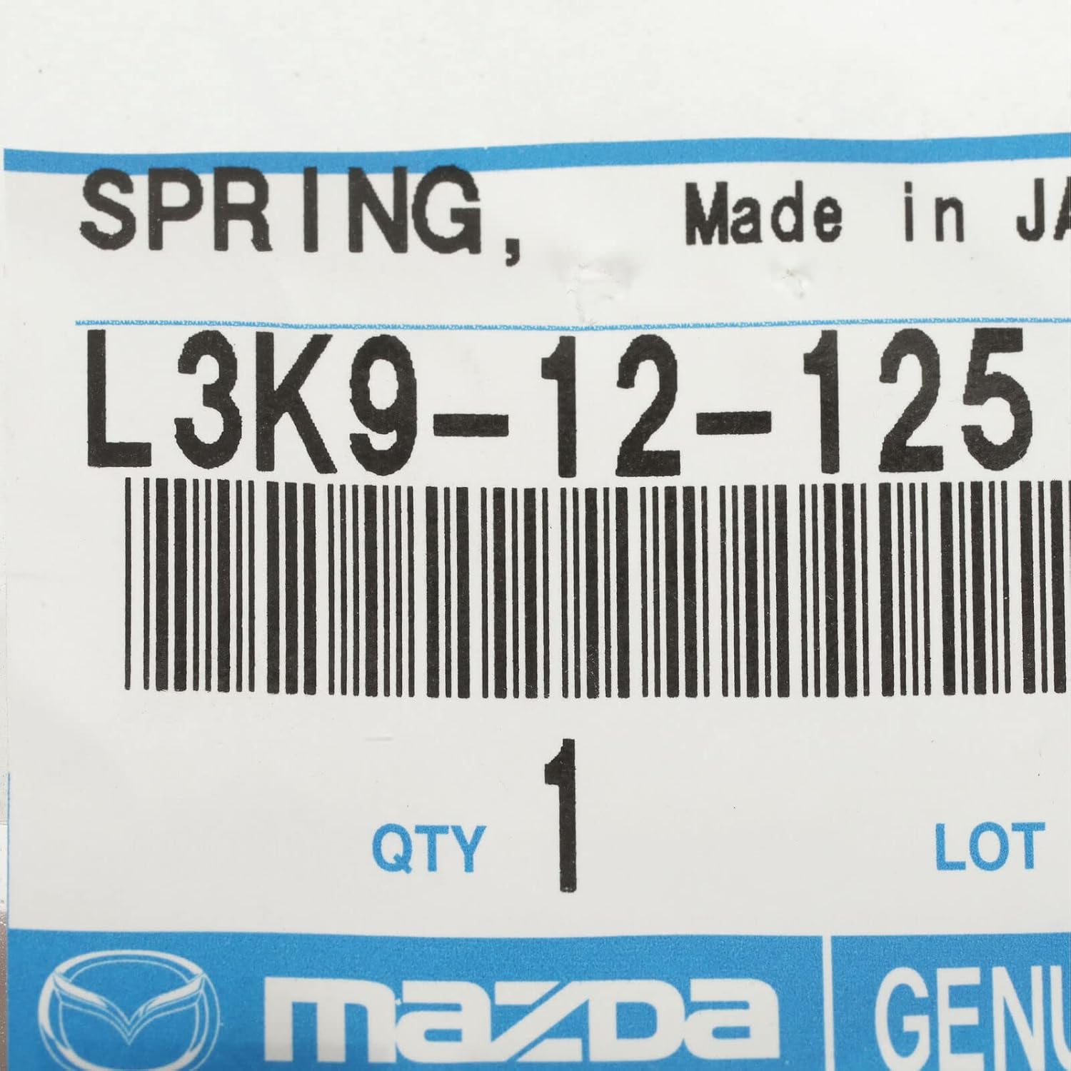 Mazda L3K9-12-125 Engine Valve Spring