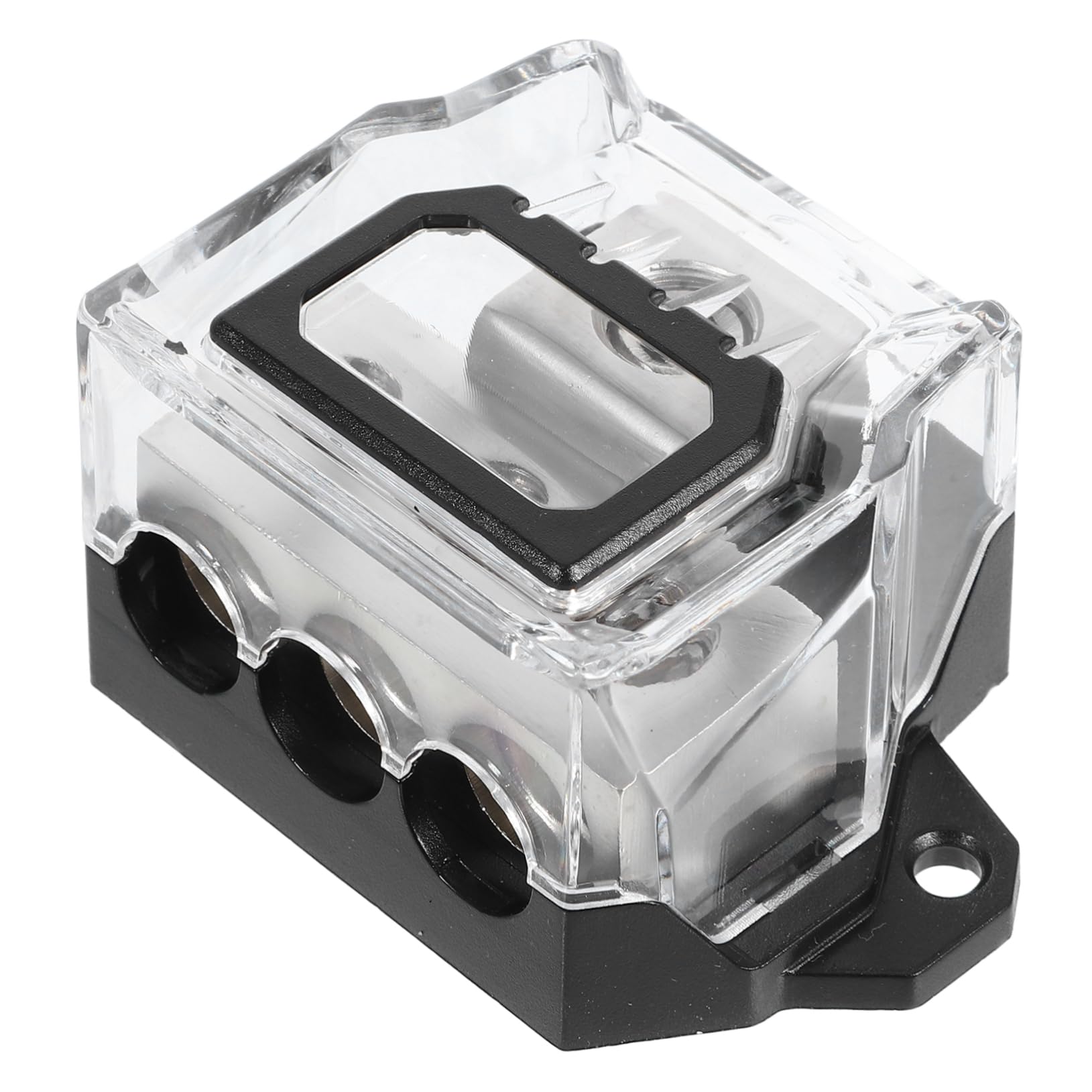 Gatuida 4pezzi Portafusibili Per Auto Audio Blocco Distribuzione Fusibili Vie Per Amplificatore Facile Installazione Materiali Resistenti e Affidabili Compatibile Con Diversi Sistemi Audio