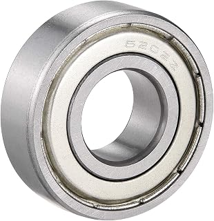 uxcell 6202ZZ Deep Groove Ball Bearing Double Shield 6202-2Z 80202, 15mm x 35mm x 11mm Chrome Steel Bearings