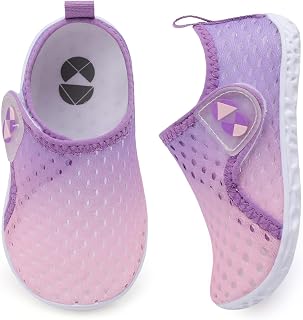 L-RUN Toddler Water Shoes Kids Quick Dry Swim Pool Beach