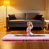 Vista 8 de VOFiTNY Colchoneta de gimnasia multiusos de 6.6/10/13/16/20 pies, resistente e inflable, para el hogar y el gimnasio