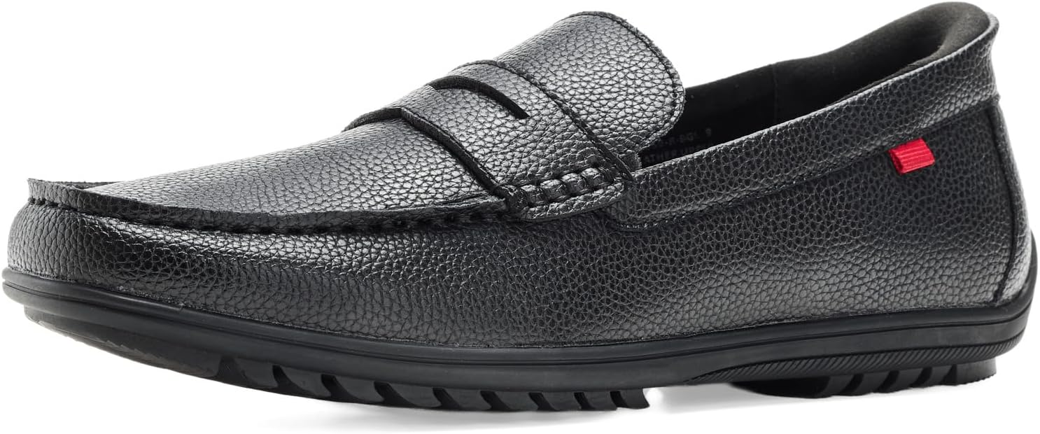 Marc Joseph New York Men's Casual Hands Free Slip on Penny Loafers