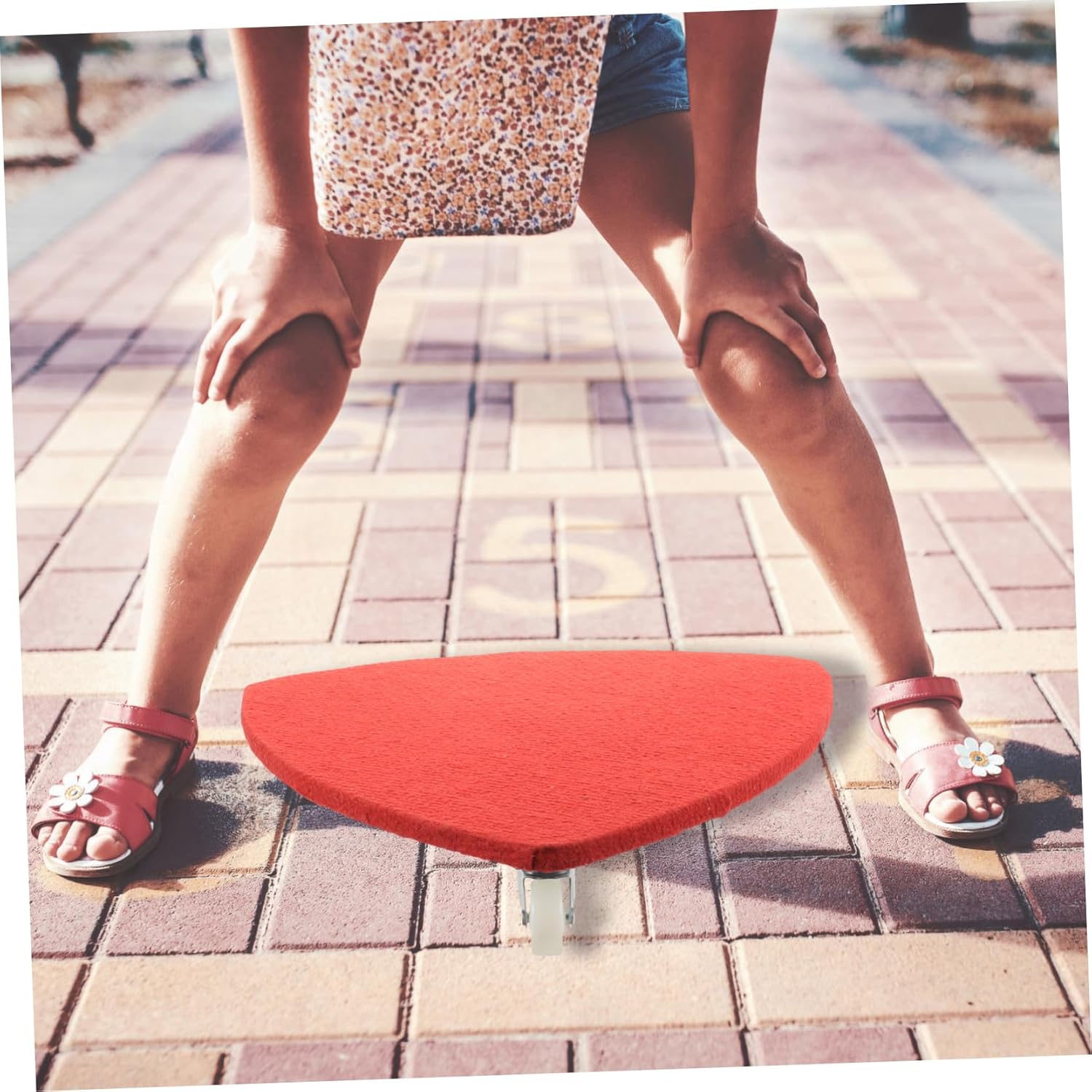 Wooden Balance Plate for Boys and Girls 1 Piece Sensory Wobble Board for Fitness Training for Early Education and Development Activities