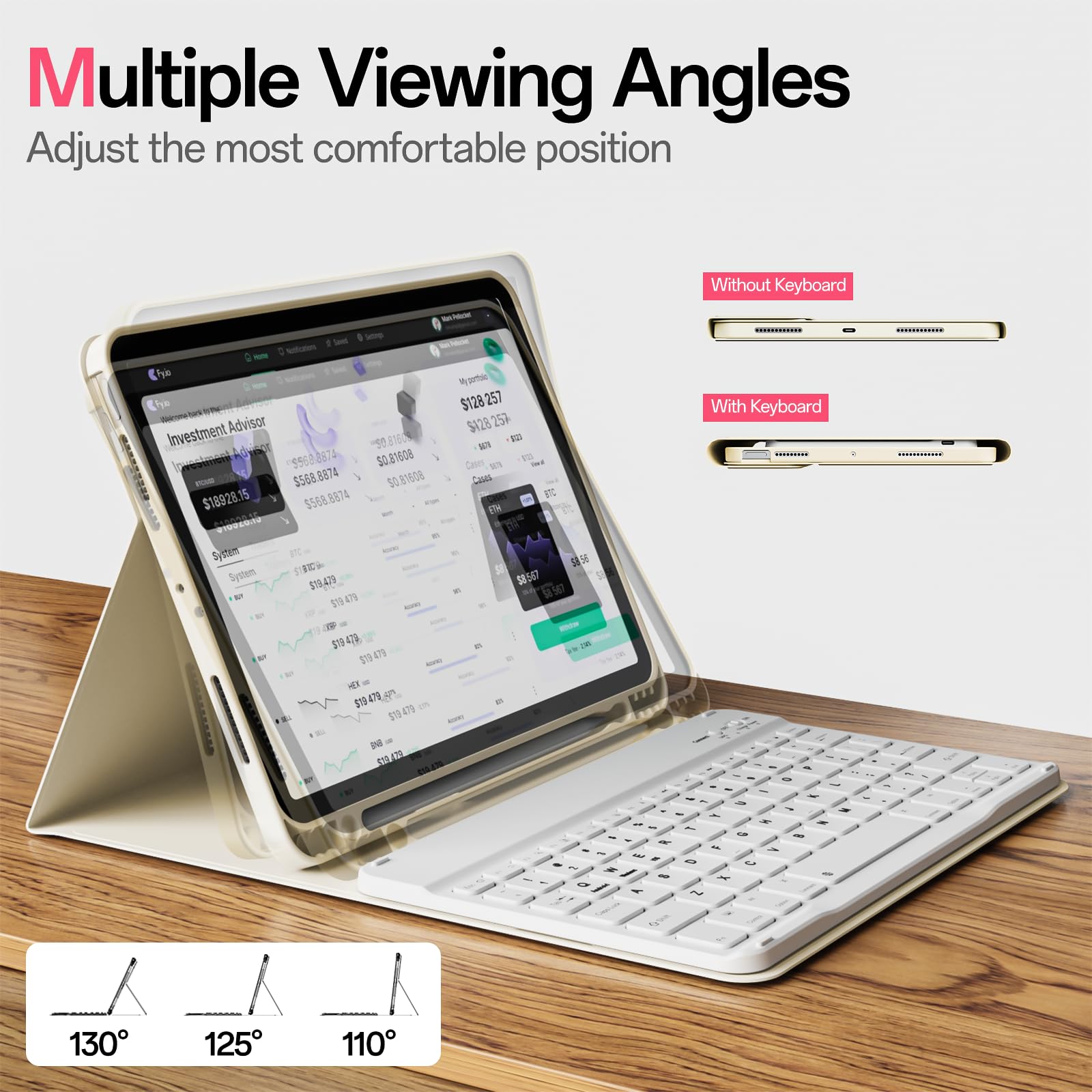 BFGTSJF Custodia Per IPad Air 11 Pollici M3 2025/M2 2024, IPad Air - Foto 7