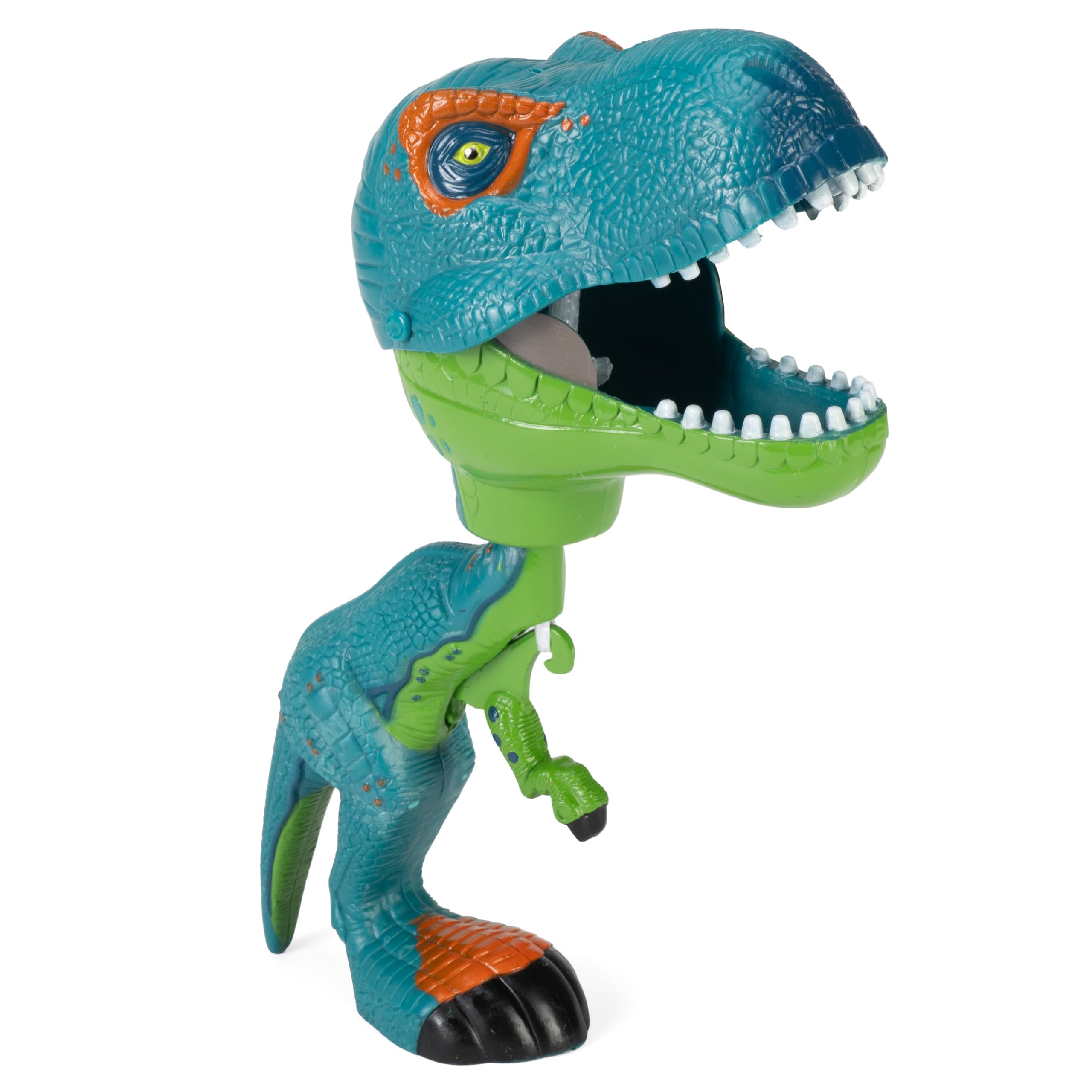 Wild Republic 88252 T-Rex zabawka prezenty dla dzieci, ściśnij spust, aby zamknąć usta, zielony, rozdrabniacze, jeden rozmiar
