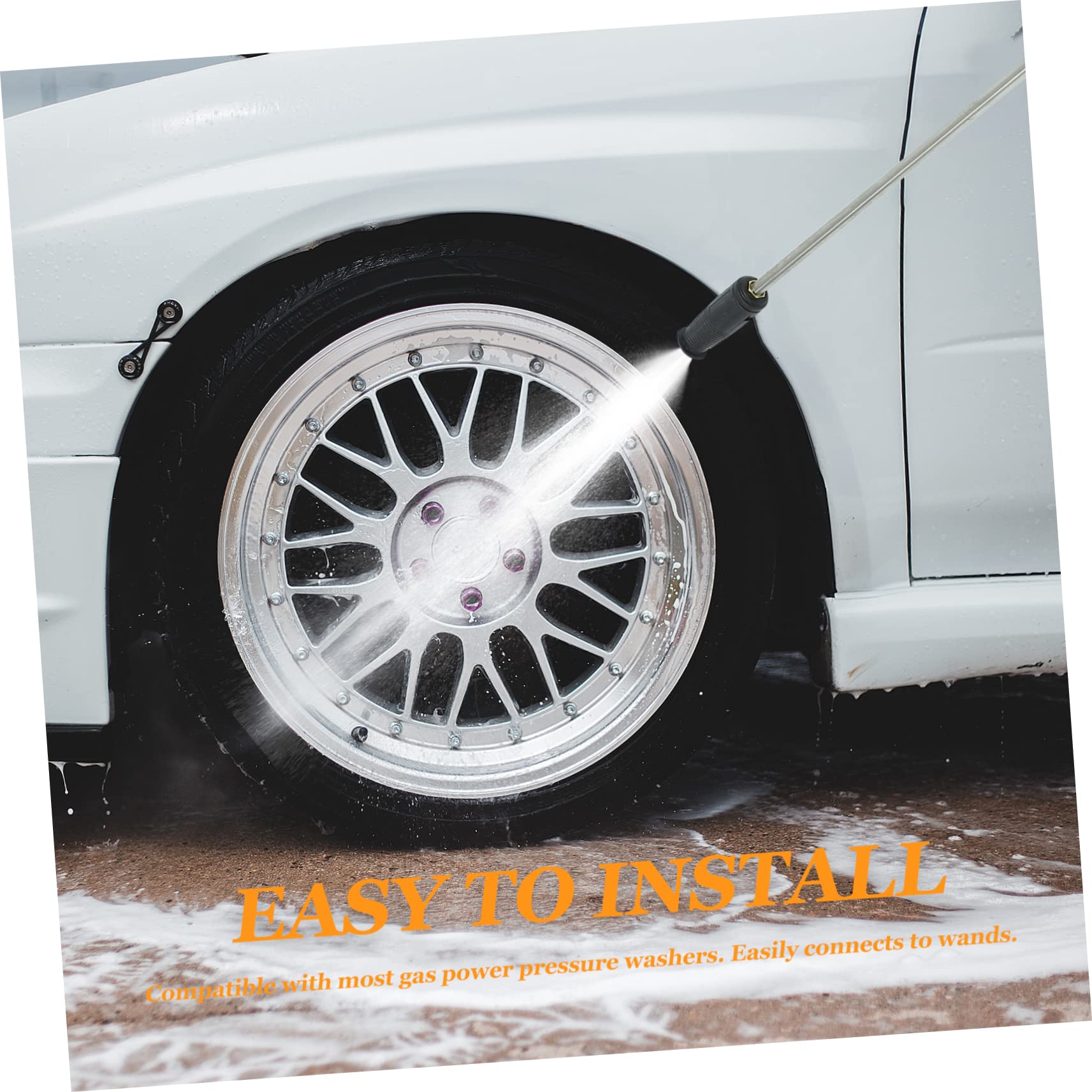 1set Kit Ugelli Regolabili per Idropulitrice Accessori per Auto per e Cortili Compatibile e Pulitori